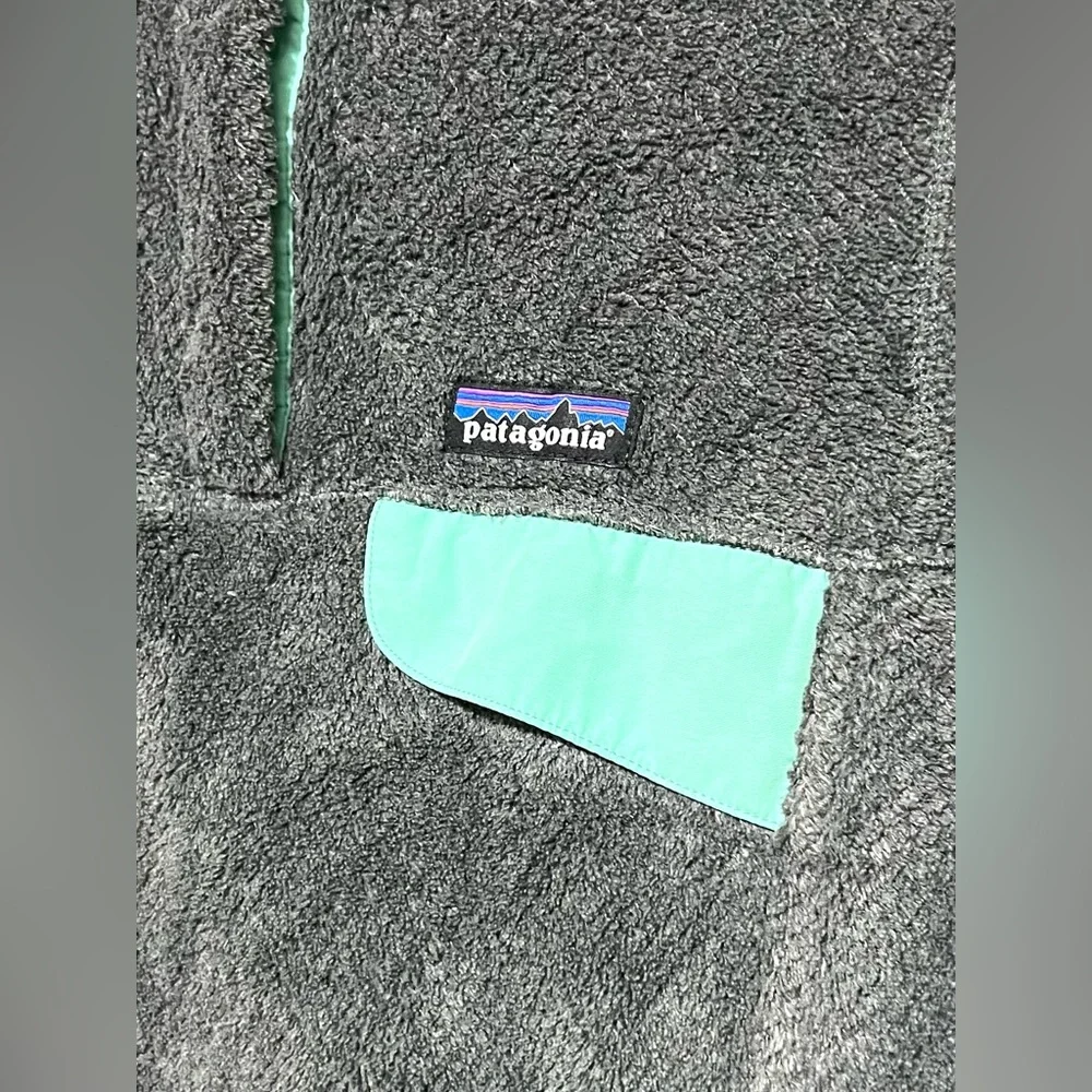 Patagonia Worn Wear Women's Re-Tool Snap-T Pullover Fleece Cozy Winter Warm